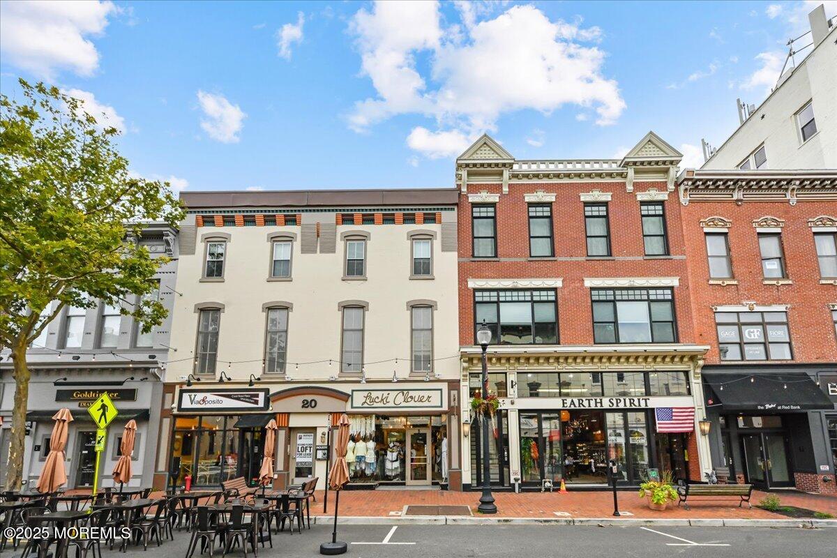 17 Leroy Place, Unit 3B Red Bank, NJ 07701 - Photo 24 of 36 front view of a building with a street