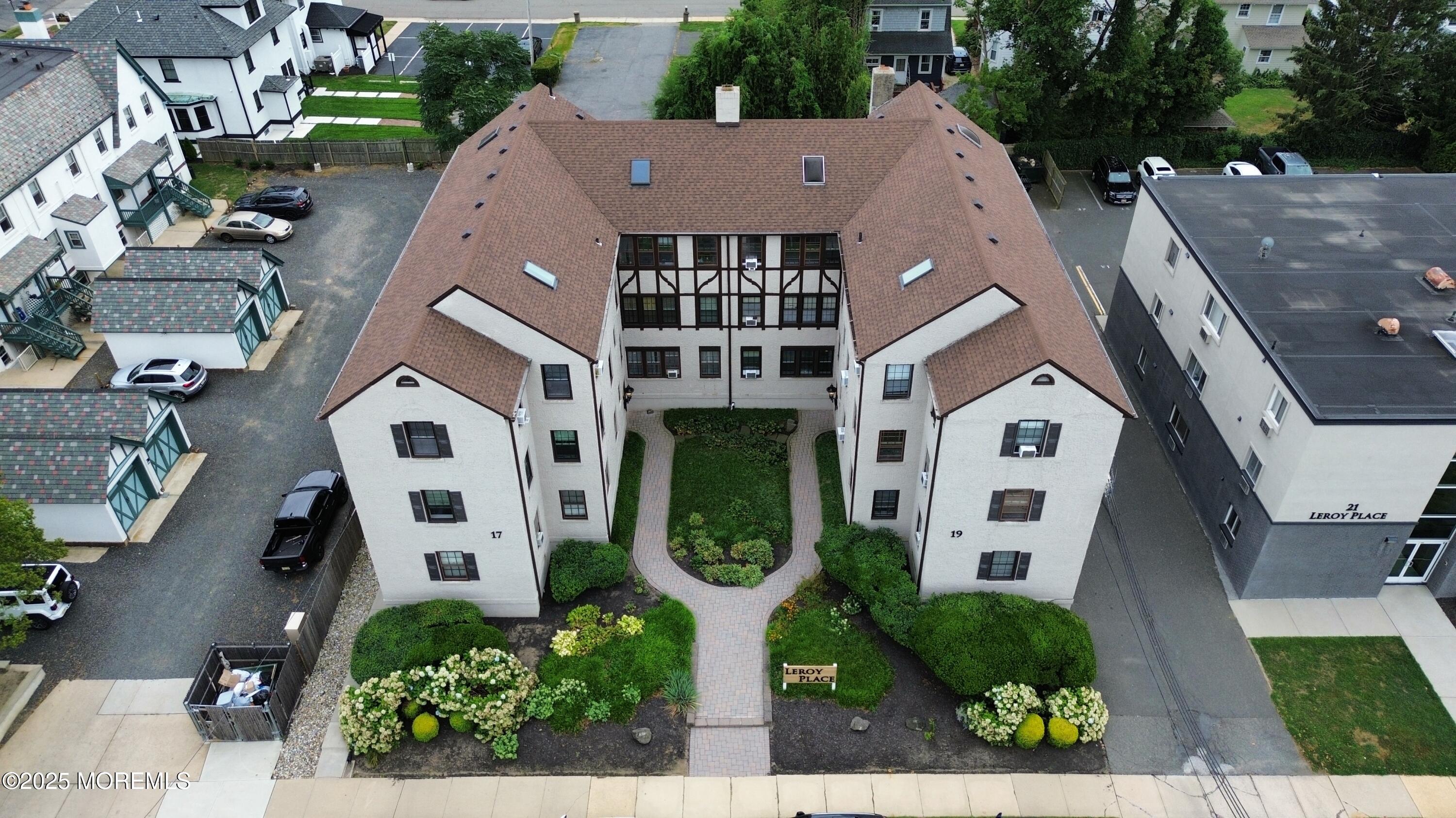 17 Leroy Place, Unit 3B Red Bank, NJ 07701 - Photo 30 of 36 an aerial view of a house