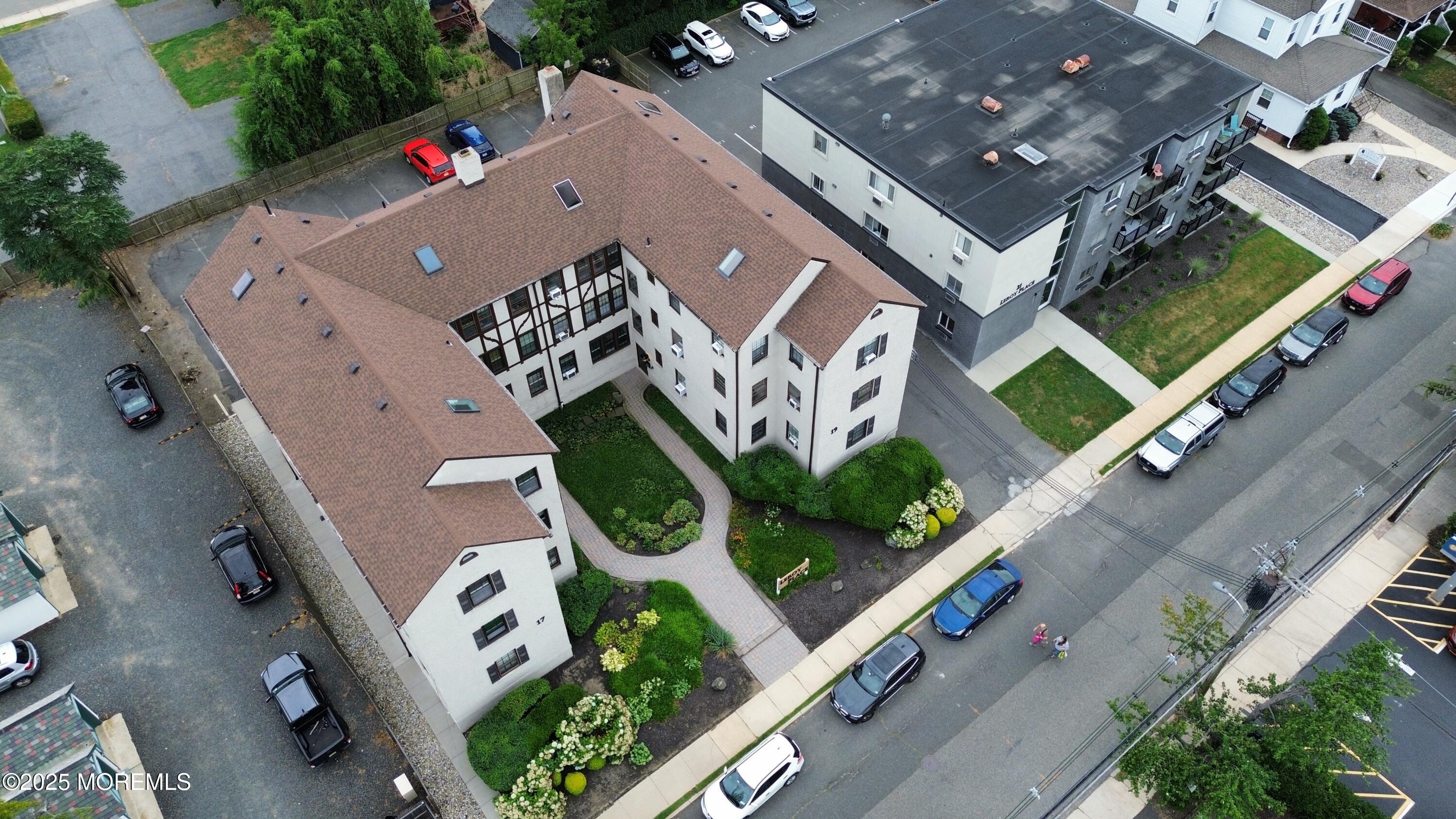 17 Leroy Place, Unit 3B Red Bank, NJ 07701 - Photo 32 of 36 an aerial view of a house