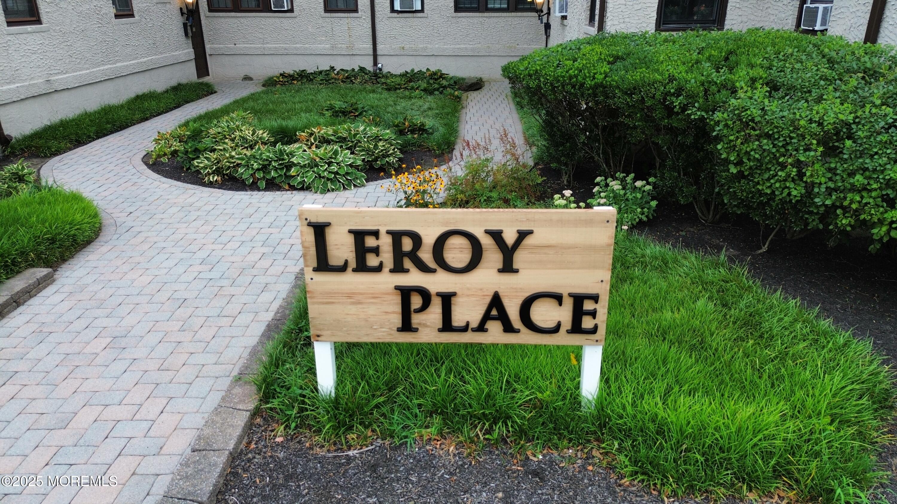 17 Leroy Place, Unit 3B Red Bank, NJ 07701 - Photo 36 of 36 a view of sign board with garden