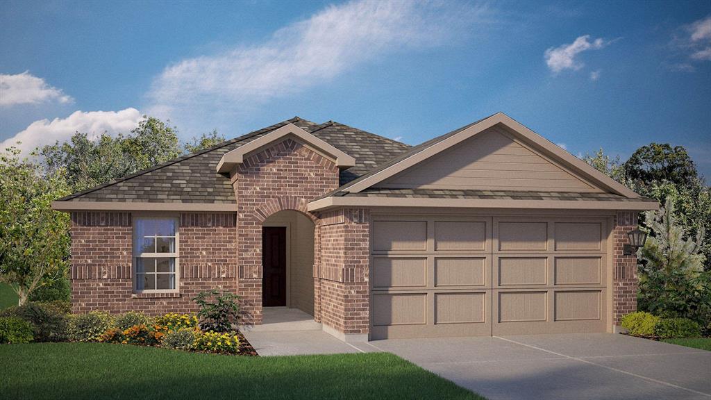 1616 Tin Roof Road Krum, TX 76249 - Photo 32 of 35 front view of a house with a yard