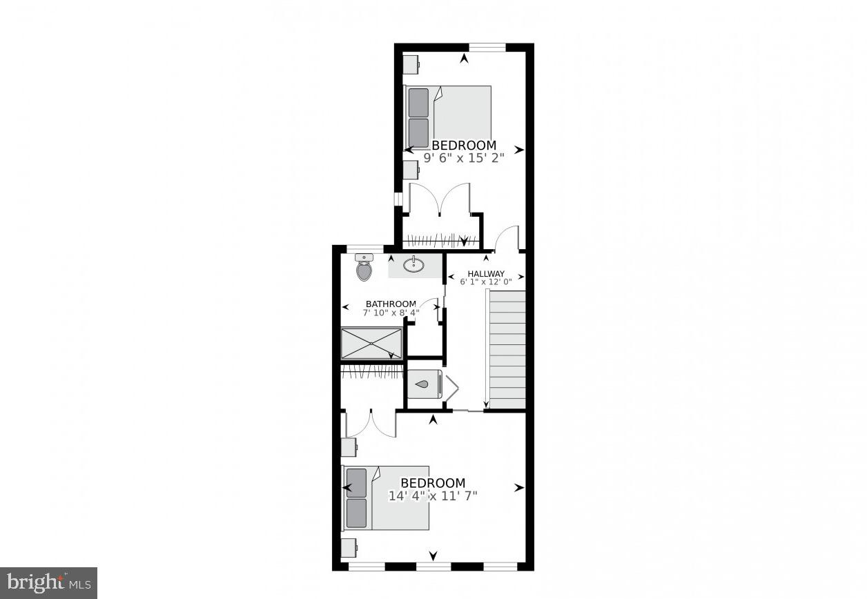 624 14th Place Northeast Washington, DC 20002 - Photo 21 of 25 a picture of a floor plan