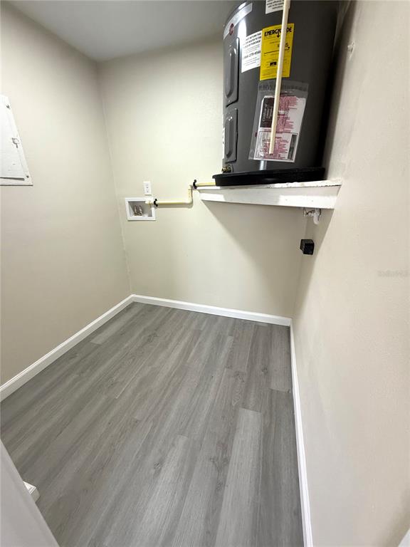 5318 Cedar Lane New Port Richey, FL 34652 - Photo 23 of 32 wooden floor in a bathroom