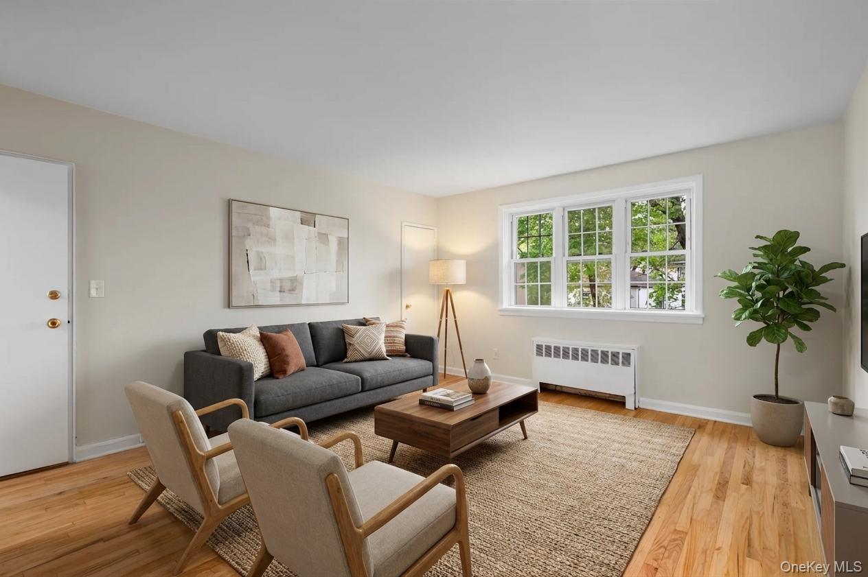 51 Cross Street, Unit 3B Yonkers, NY 10708 - Photo 5 of 18 Living room virtually staged