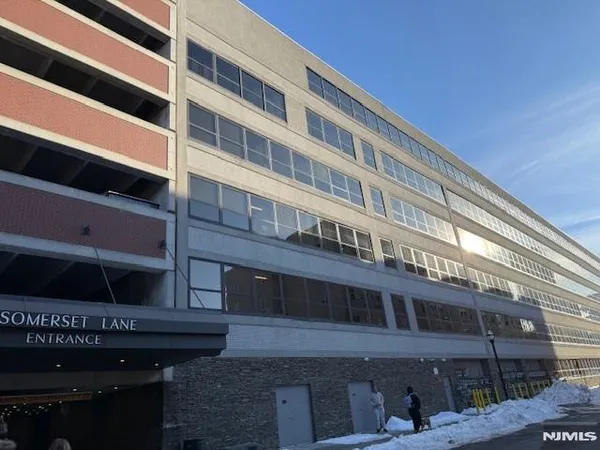 a front view of a building