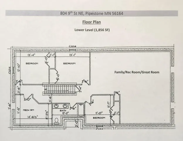 $439,900 | 804 9th Street Northeast, Pipestone, MN 56164