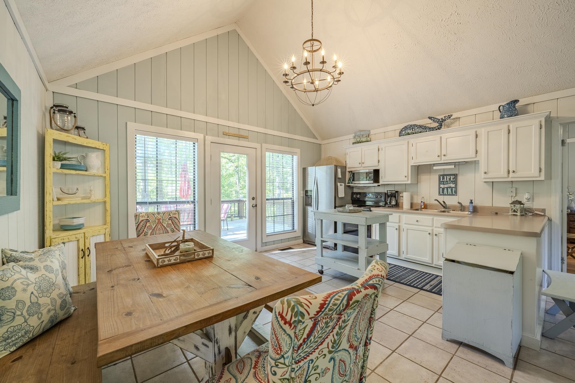 80 Contreau Road Counce, TN 38326 - Photo 9 of 28 a room with stainless steel appliances kitchen island granite countertop furniture and a view of kitchen