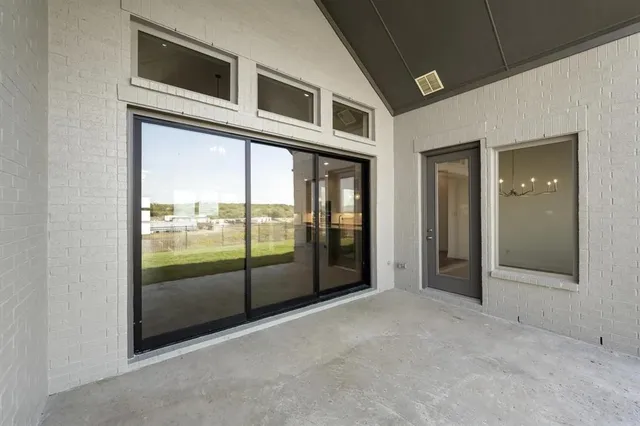 a view of a house with a balcony