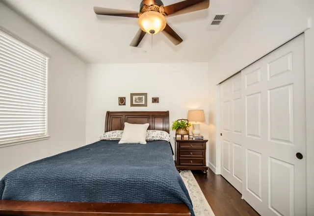 a view of outdoor space with wooden fence