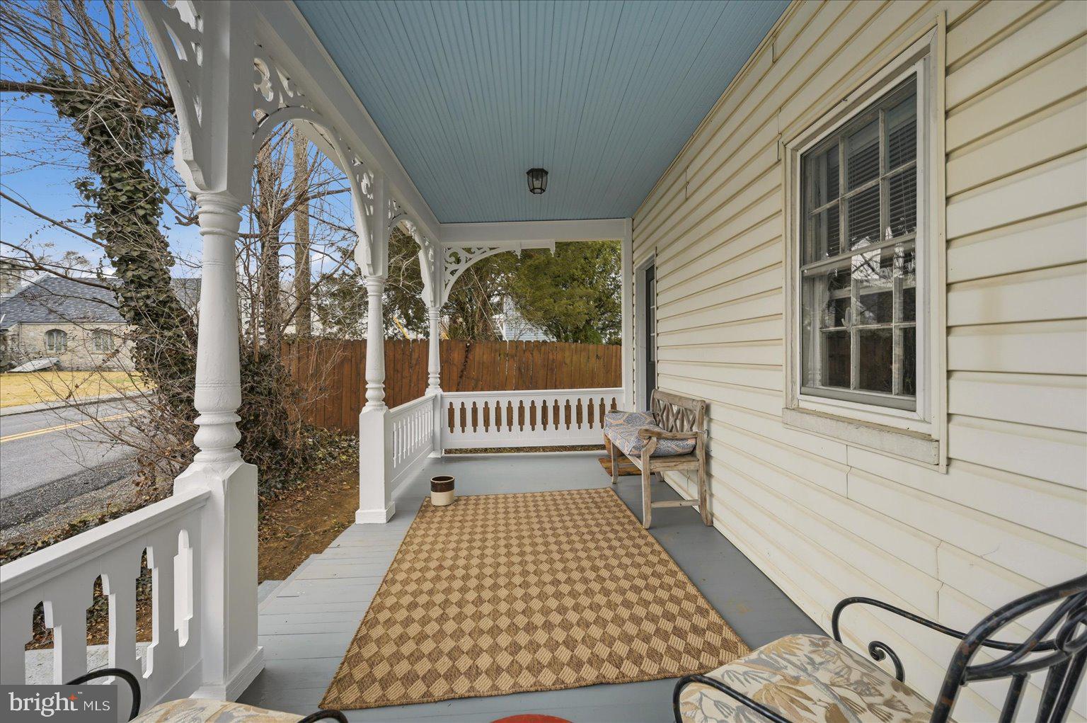 2 West Main Street Boyce, VA 22620 - Photo 8 of 65 a view of a porch with wooden floor and fence