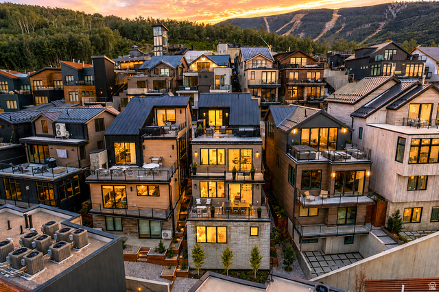1258 Rothwell Road Park City, UT 84060 - Photo 33 of 48 Multi-level residence featuring extensive outdoor terrace spaces and large windows