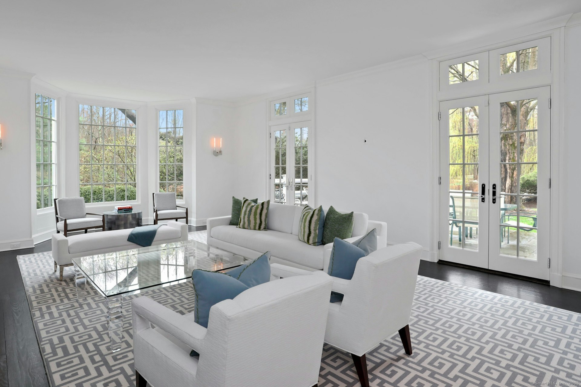 75 Hanson Road Darien, CT 06820 - Photo 7 of 30 a dining room with furniture and wooden floor