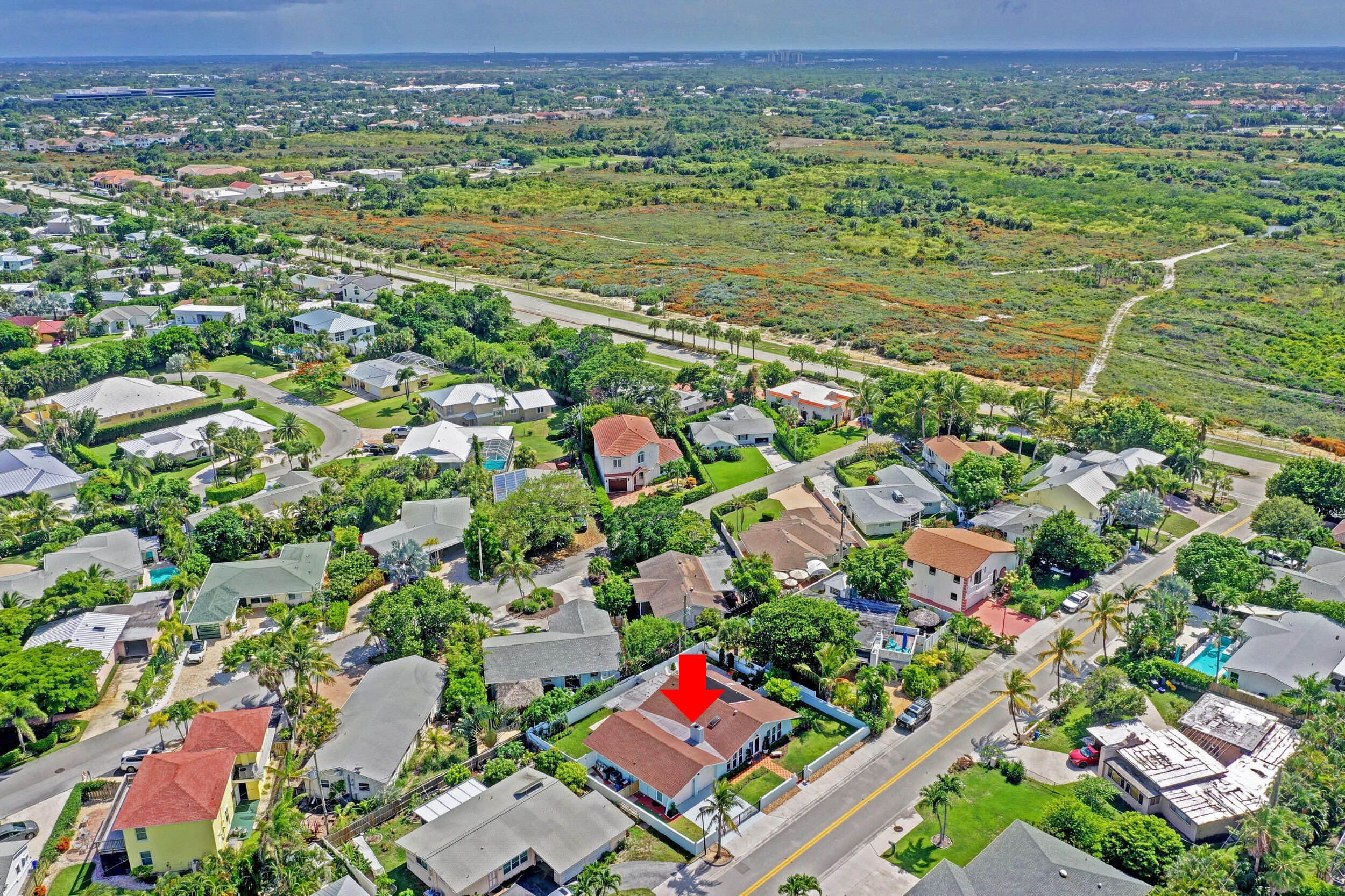 430 Mars Way Juno Beach, FL 33408 - Photo 56 of 65 view of city with green space
