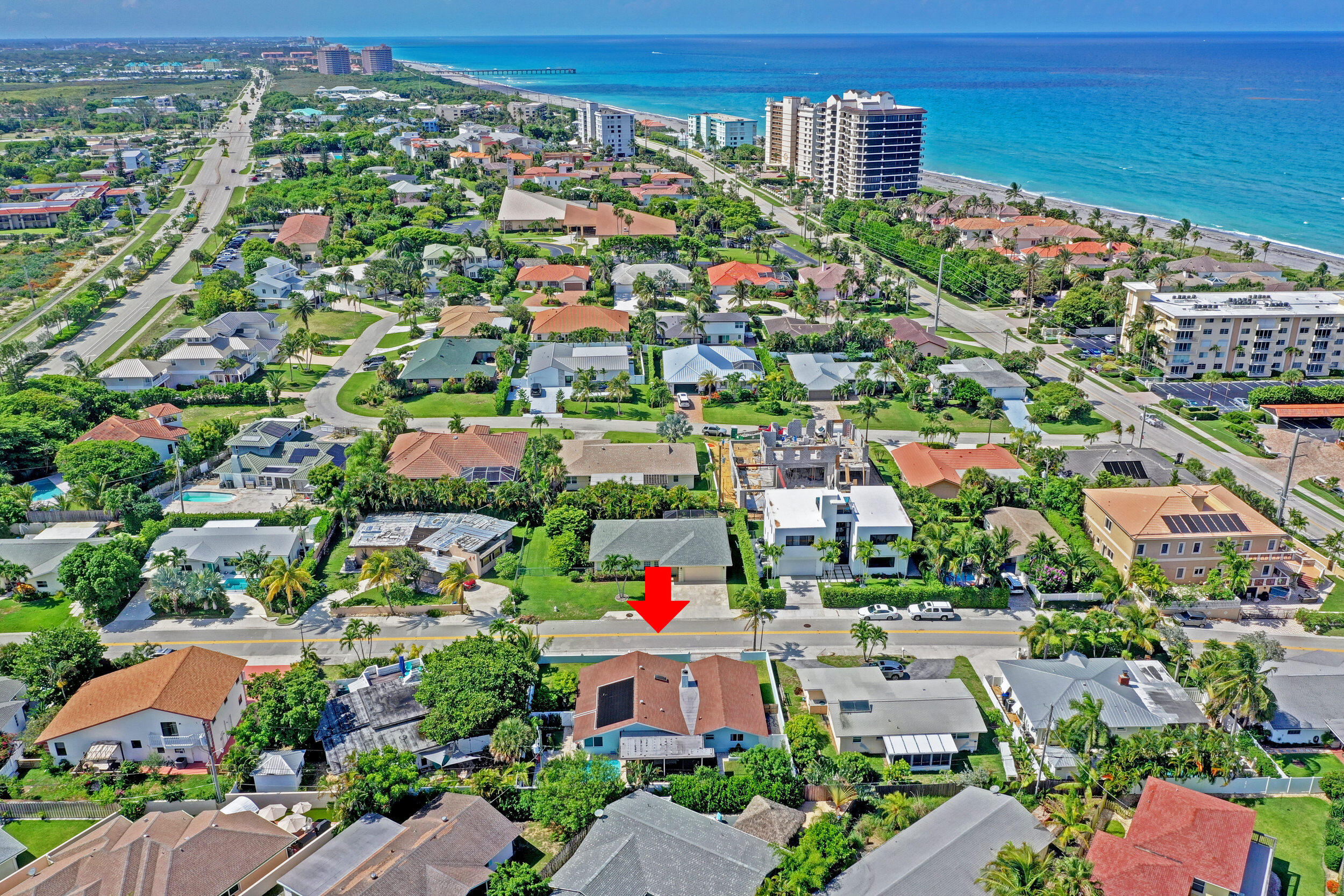 430 Mars Way Juno Beach, FL 33408 - Photo 59 of 65 an aerial view of multiple house