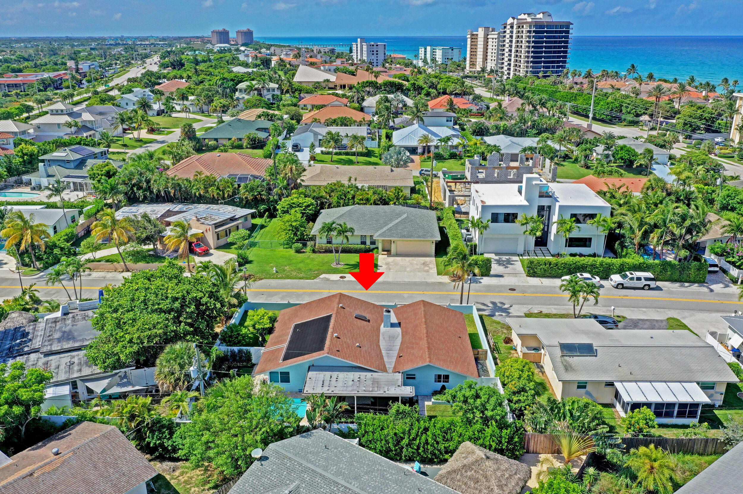 430 Mars Way Juno Beach, FL 33408 - Photo 62 of 65 an aerial view of multiple house