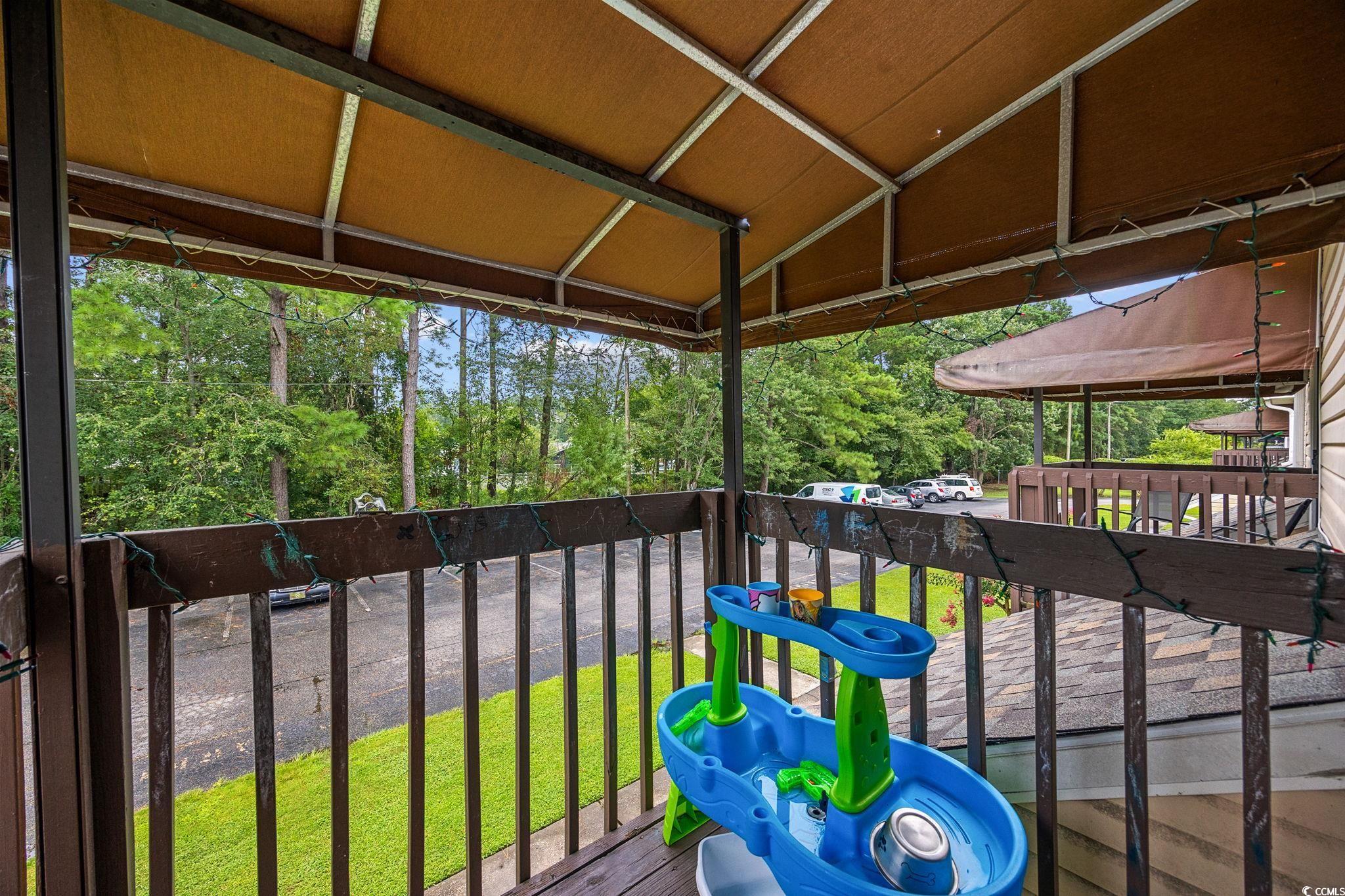 755 Burcale Road, Unit F4 Myrtle Beach, SC 29579 - Photo 7 of 30 View of deck