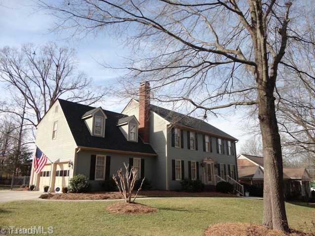 1235 Gatehouse Road High Point, NC 27262 - Photo 1 of 16 Exterior Front. Curb appeal is lovely on this quiet street.