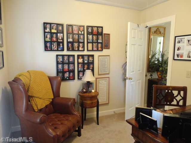 1235 Gatehouse Road High Point, NC 27262 - Photo 10 of 16 Studio/Study/Office. This sitting room/office opens off Master suite.