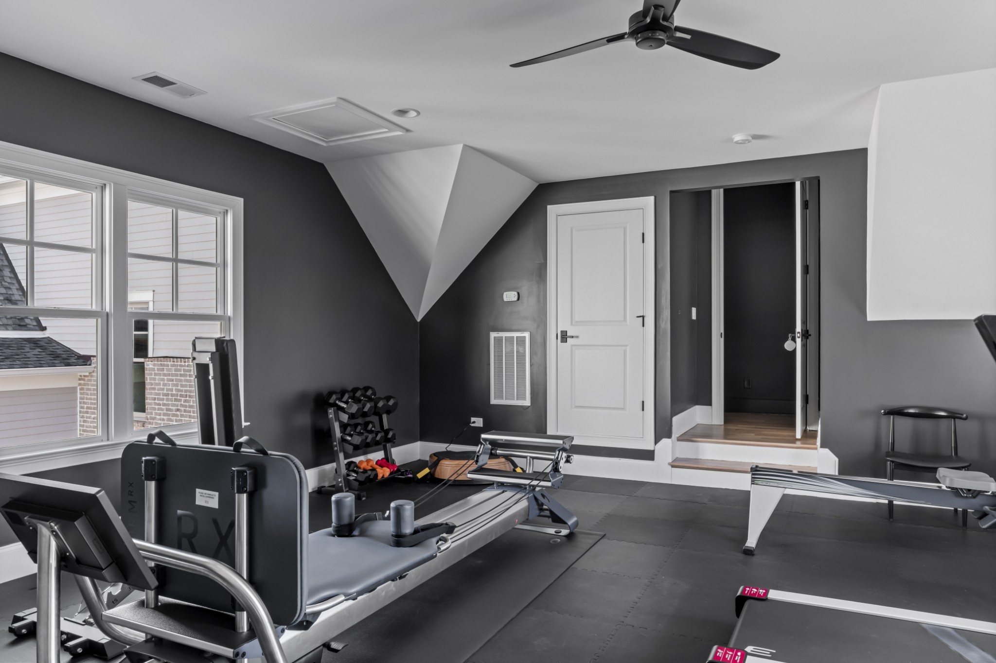 155 Splendor Ridge Drive Franklin, TN 37064 - Photo 50 of 70 a living room with furniture gym equipment and a view of living room