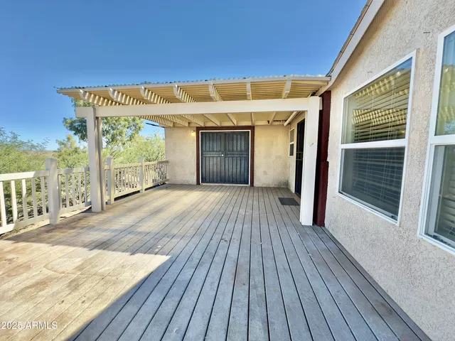 a view of outdoor space with seating area