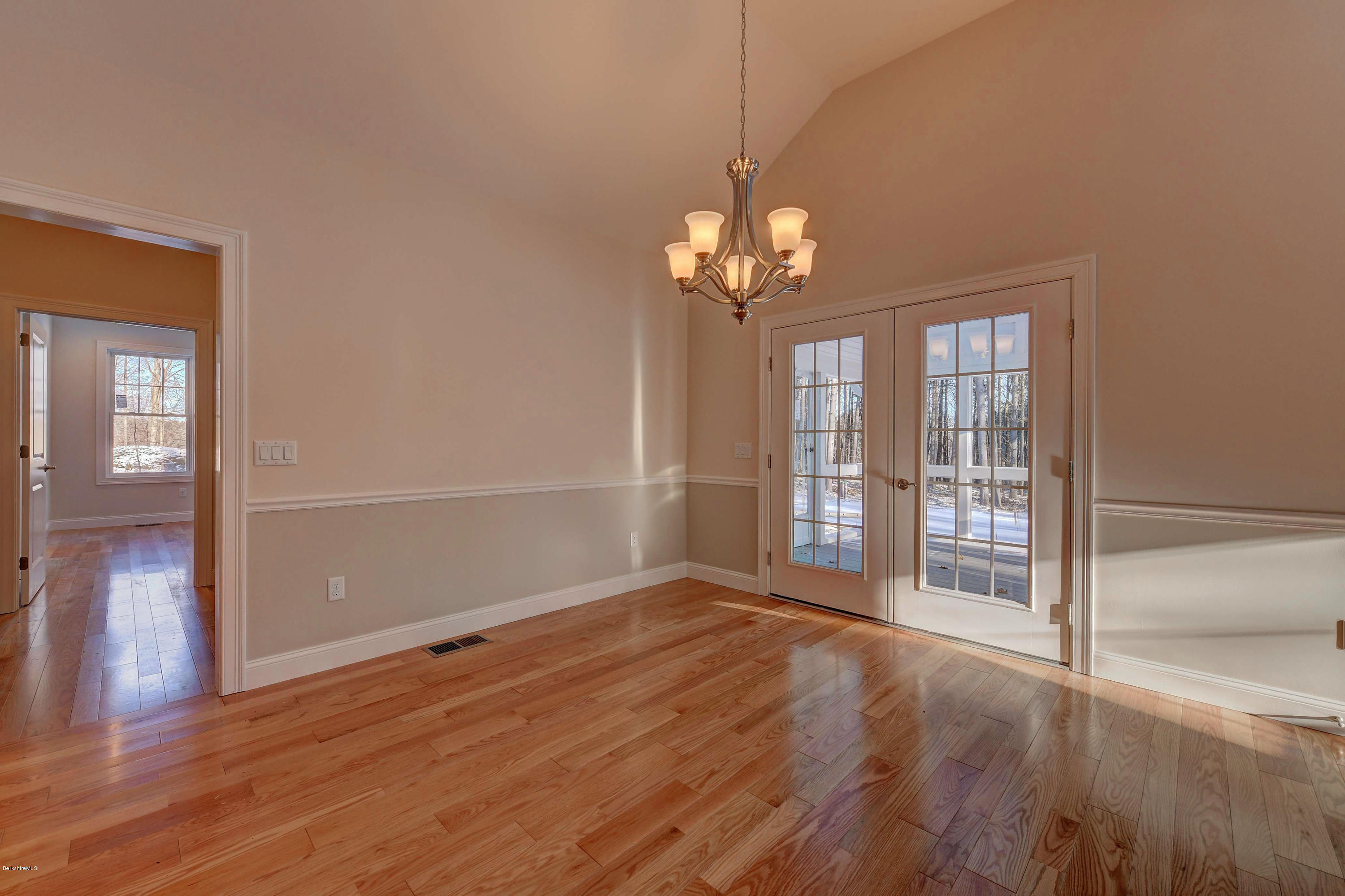 1 B West Dale Road Stockbridge, MA 01262 - Photo 13 of 26 a view of livingroom with hardwood floor and hallway
