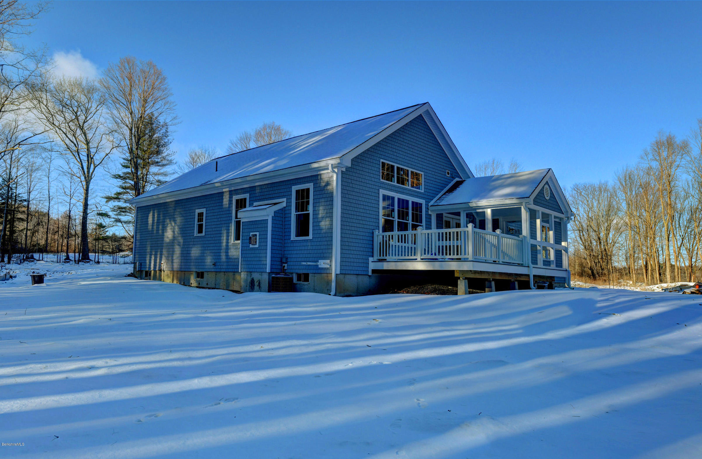 1 B West Dale Road Stockbridge, MA 01262 - Photo 25 of 26 a view of house with a yard