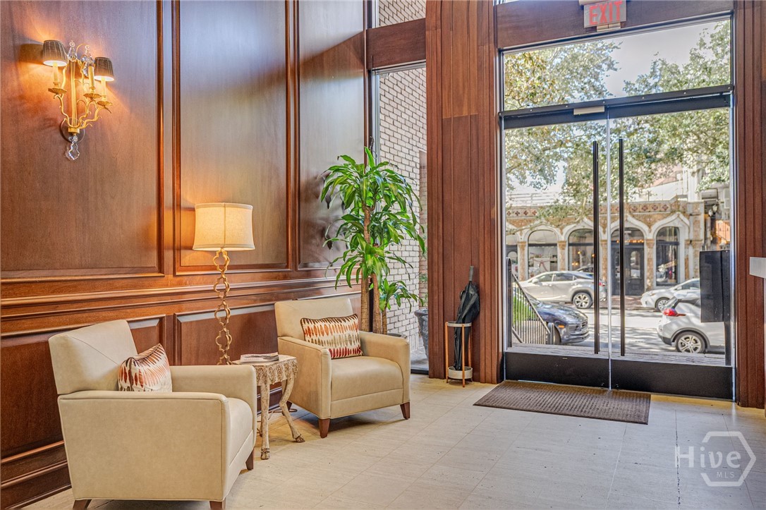 300 Bull Street, Unit 601 Savannah, GA 31401 - Photo 6 of 57 Entrance with 24 hour concierge