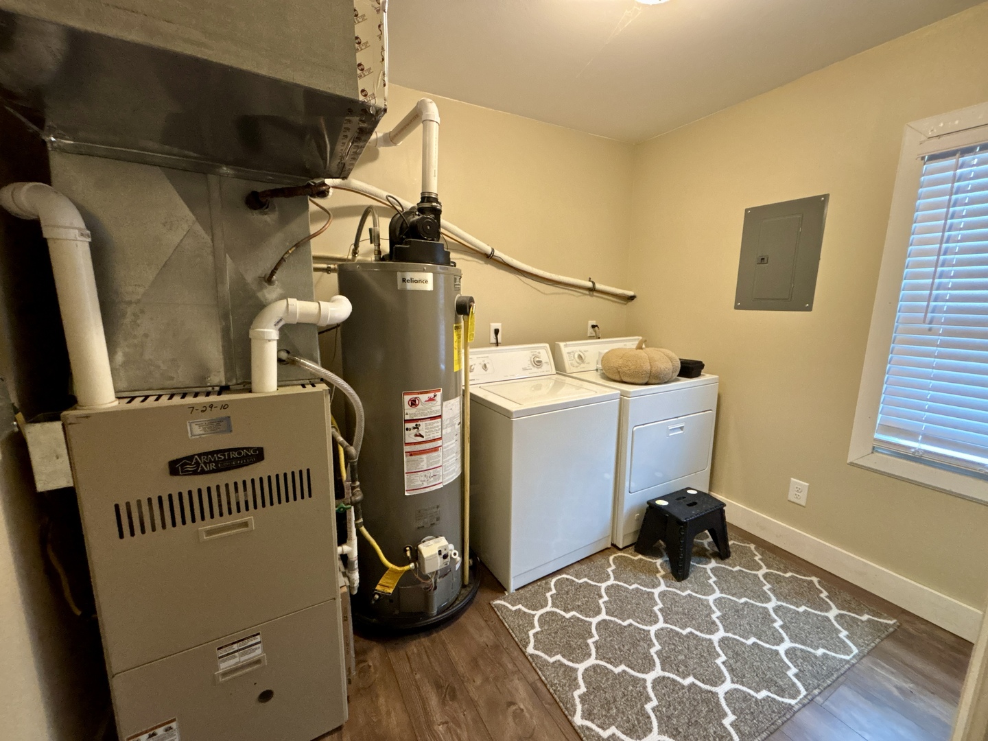 1187 Catherine Street Ottawa, IL 61350 - Photo 19 of 19 a view of a storage & utility room with two washing machine