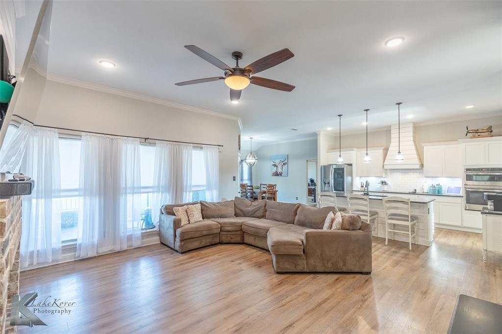 138 Lisa Lane Tuscola, TX 79562 - Photo 8 of 38 a living room with furniture and a large window
