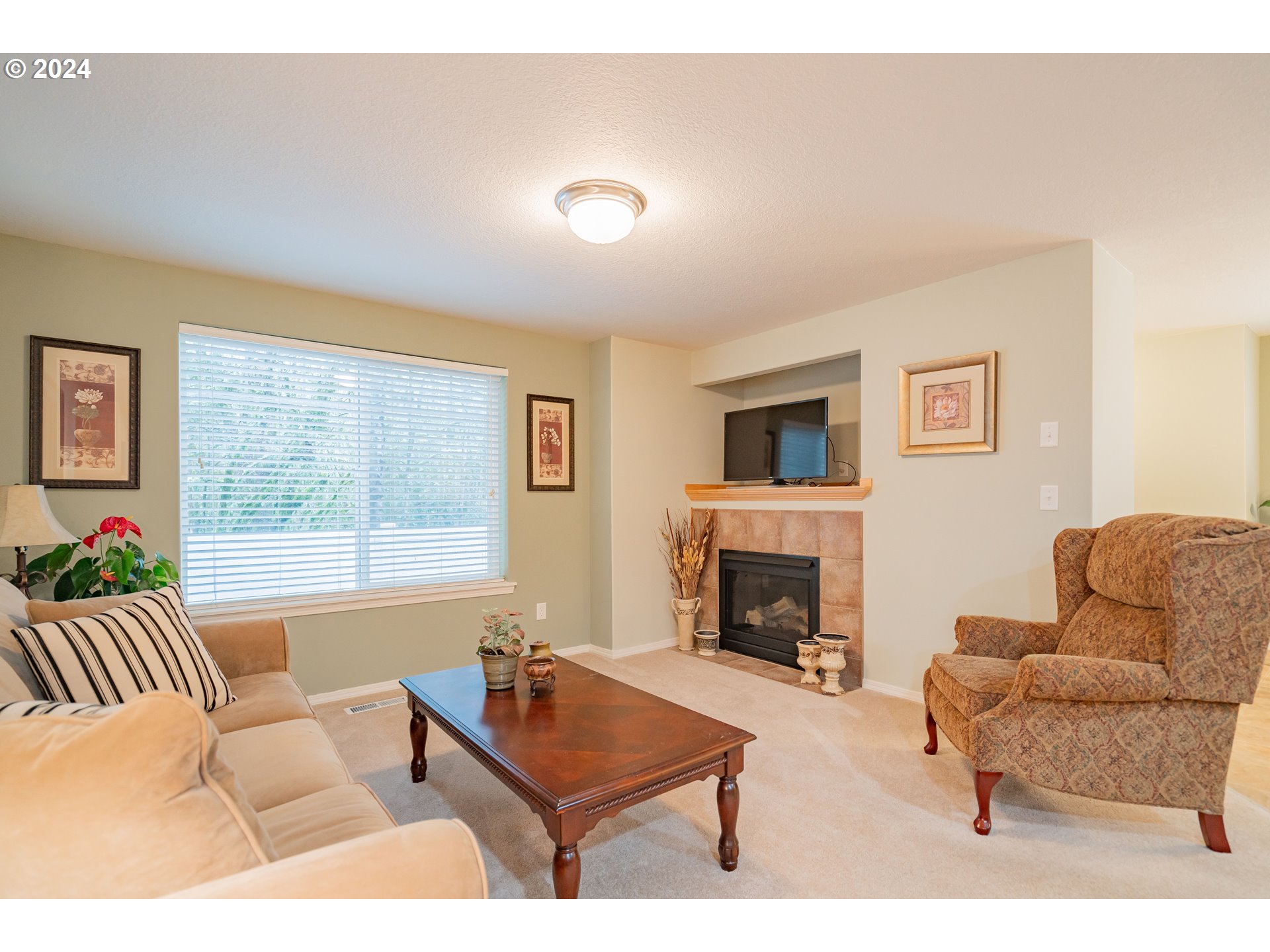 1420 Southeast 5th Way Battle Ground, WA 98604 - Photo 2 of 32 a living room with furniture fireplace and window