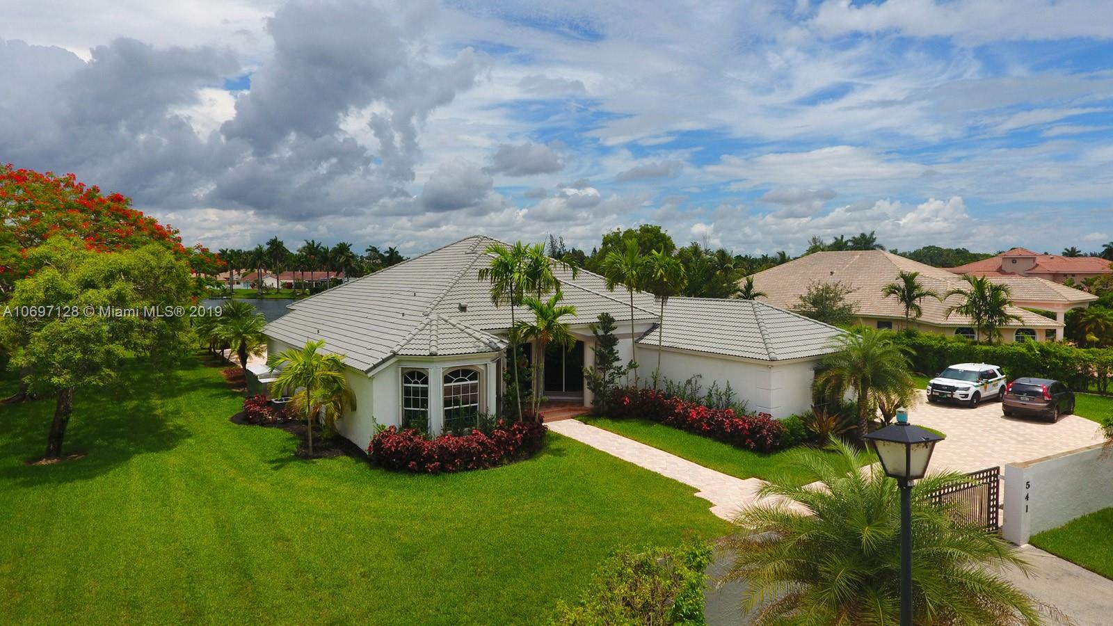 541 Ranch Road Weston, FL 33326 - Photo 34 of 41 an aerial view of a house