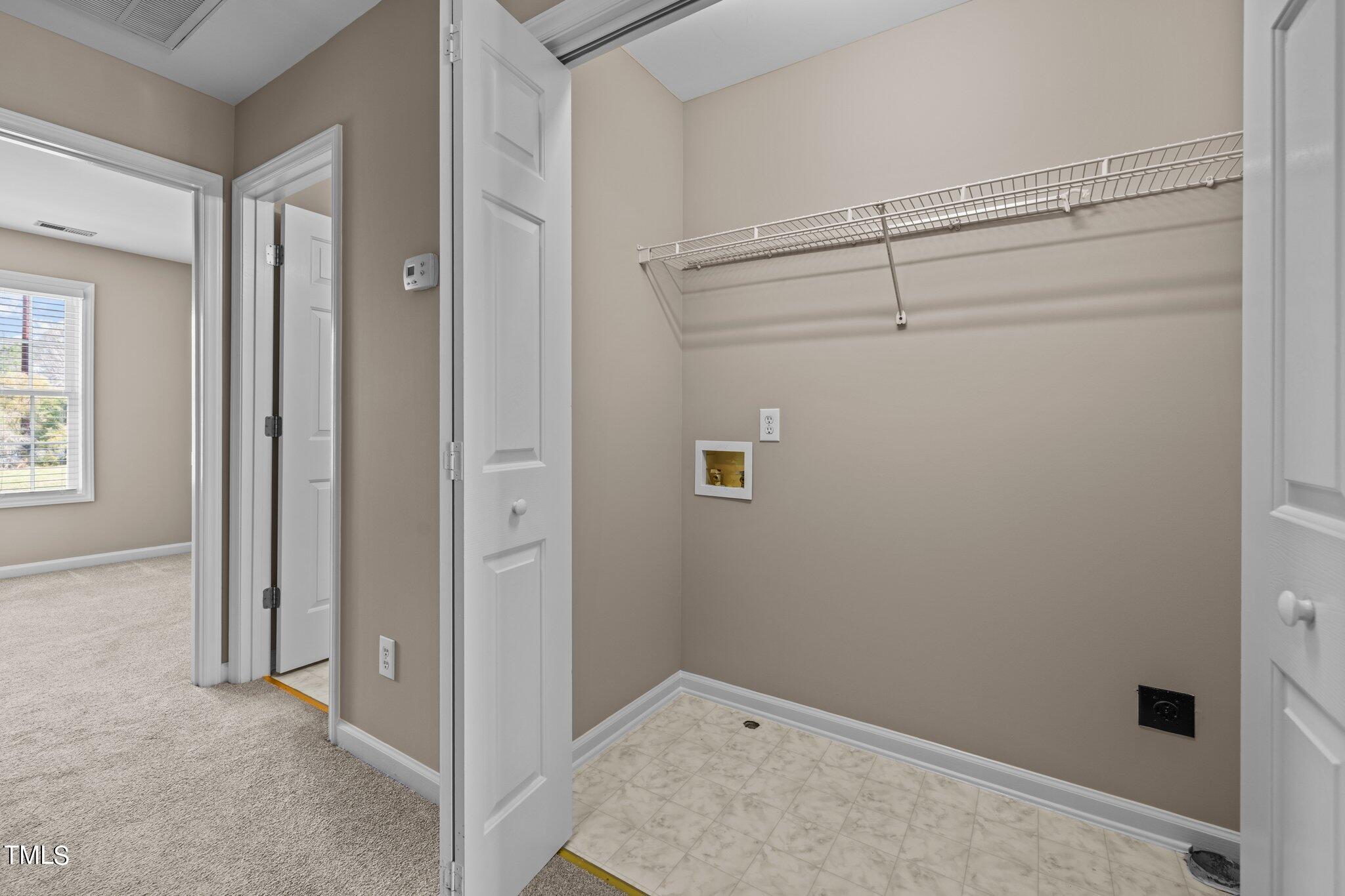 235 Harris Road Wake Forest, NC 27587 - Photo 17 of 26 Washer/Dryer Closet