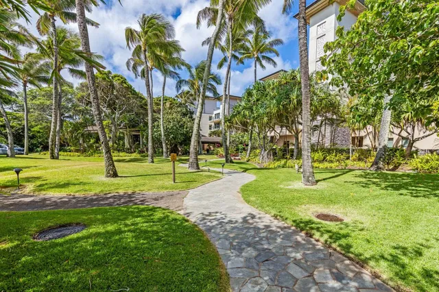 a front view of a building