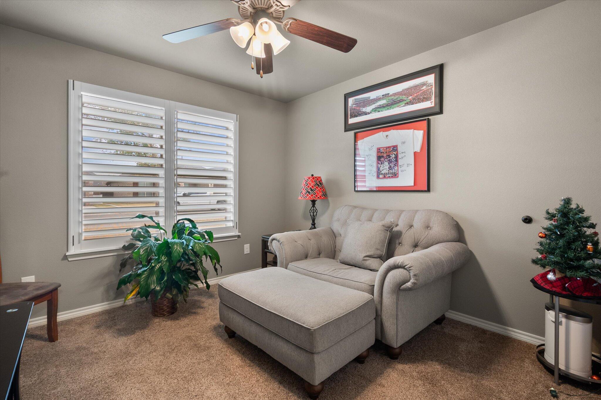 9606 Hope Avenue Lubbock, TX 79424 - Photo 15 of 35 a living room with furniture and a potted plant