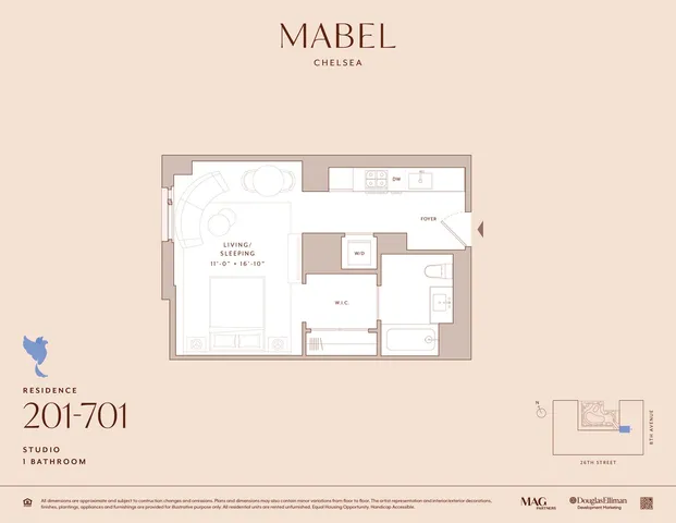 $4,620 | 335 8th Avenue, Unit 601 | Chelsea