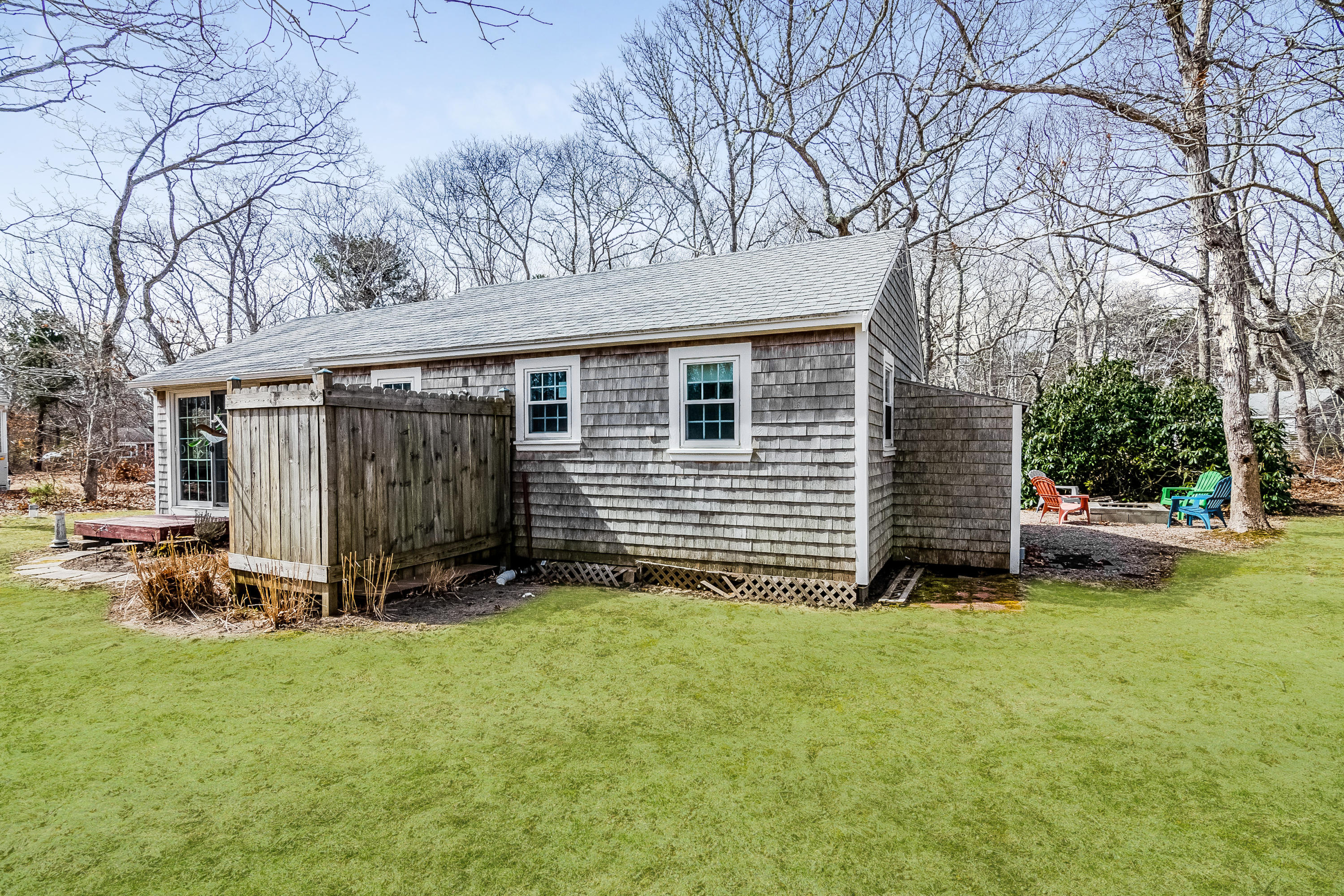 20 Hidden Lane Eastham, MA 02642 - Photo 2 of 21 a view of a house with a yard and sitting area