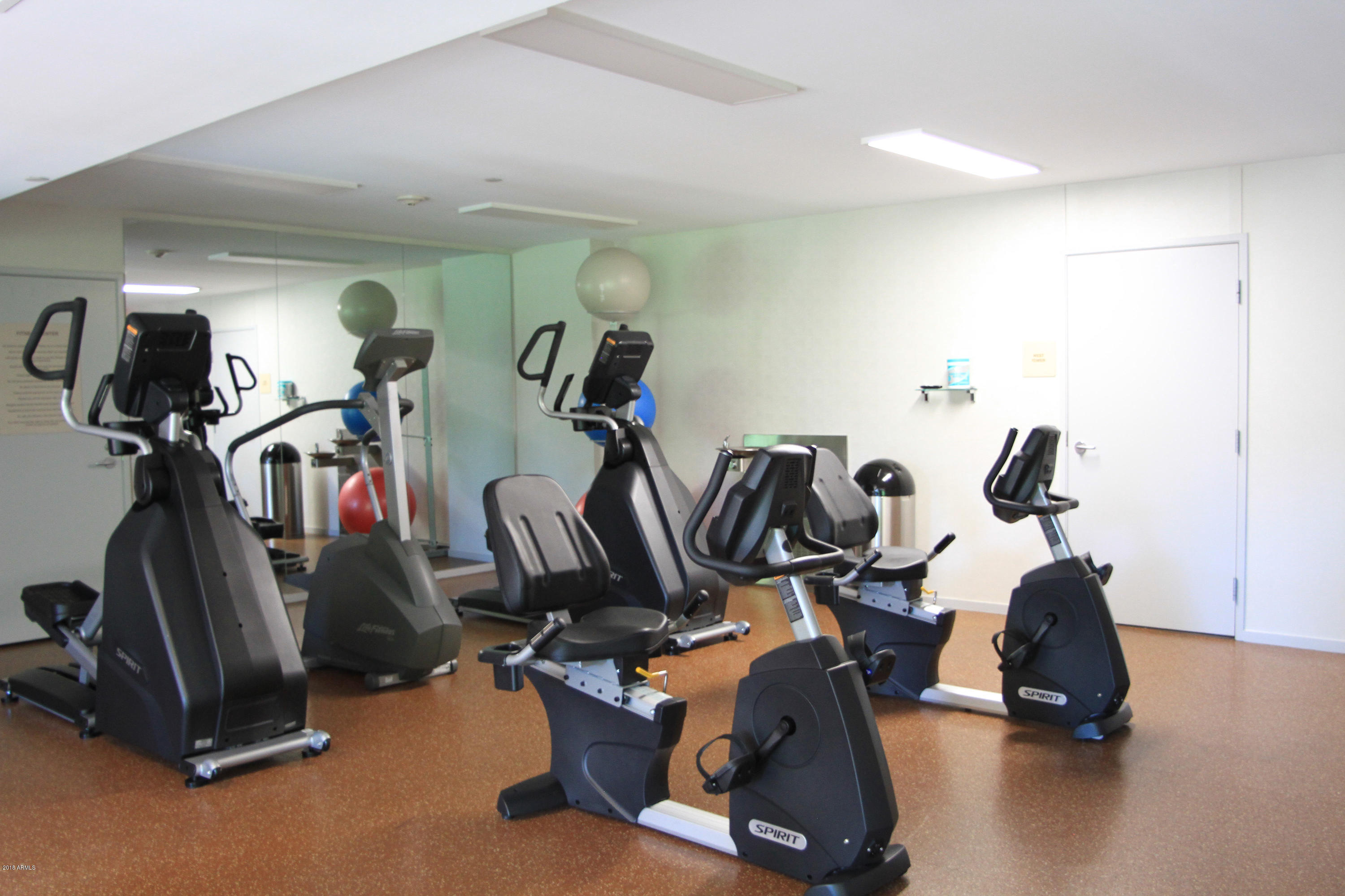 4808 North 24th Street, Unit 605 Phoenix, AZ 85016 - Photo 22 of 27 a view of a room with gym equipment
