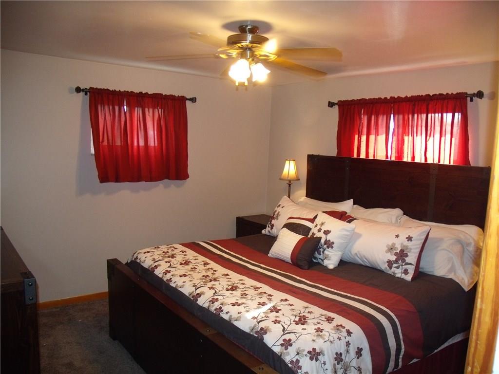 1008 Butler Road Springdale, PA 15144 - Photo 8 of 17 Master bedroom with King sized bed