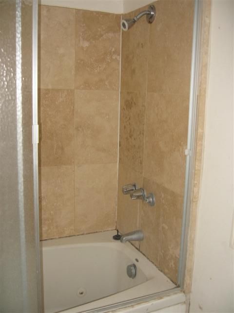 Jetted tub/shower