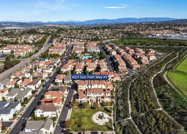 a view of a swimming pool and an ocean view
