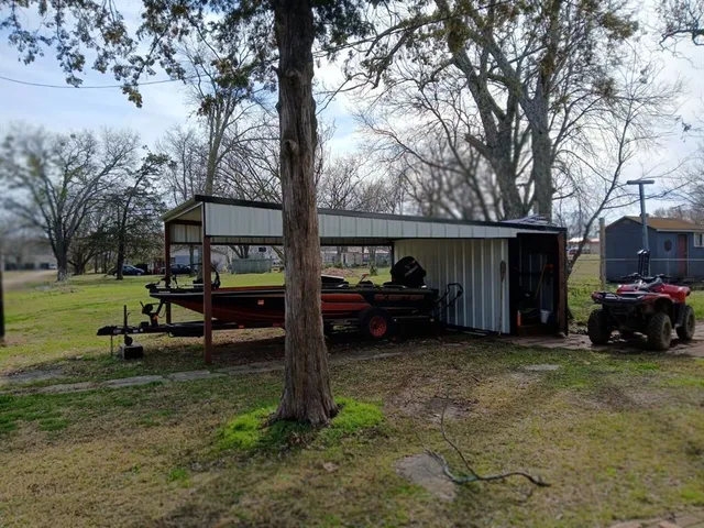 a view of outdoor space with garden