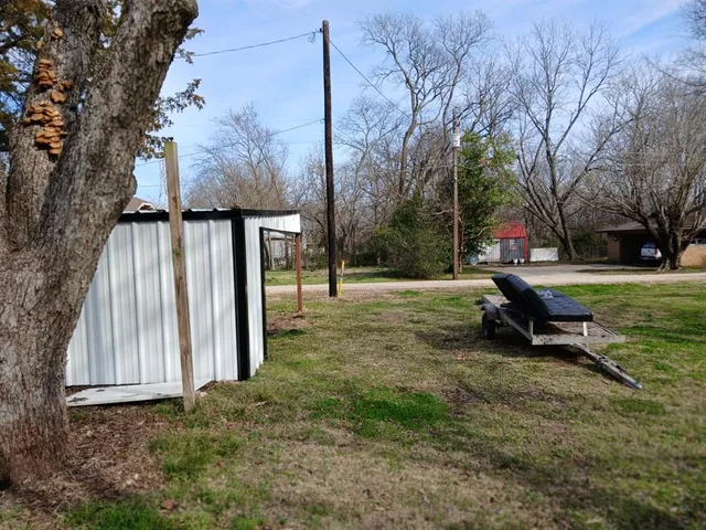 a view of a volley ball court