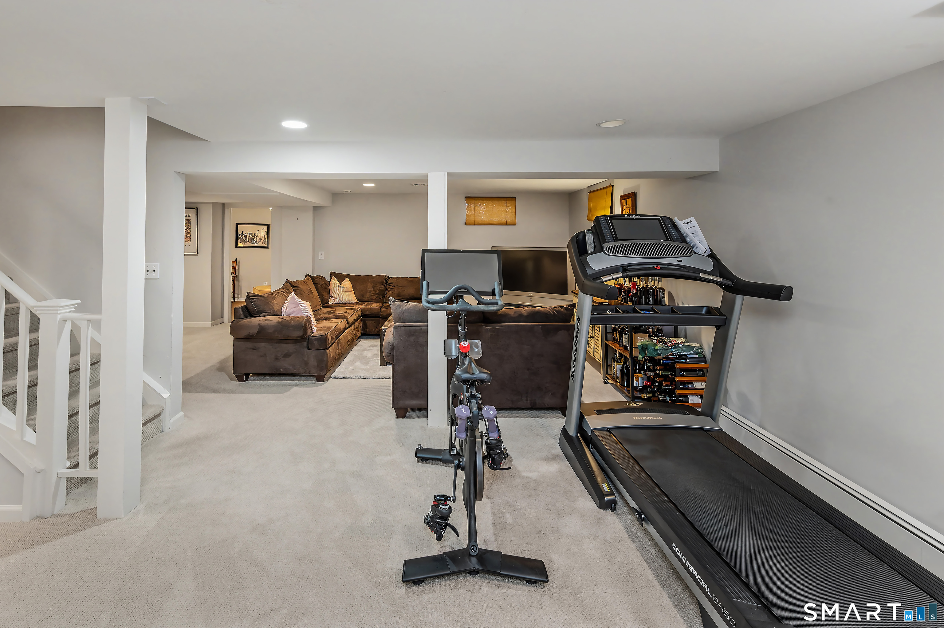 6 Sycamore Lane Ridgefield, CT 06877 - Photo 31 of 39 a view of a room with gym equipment