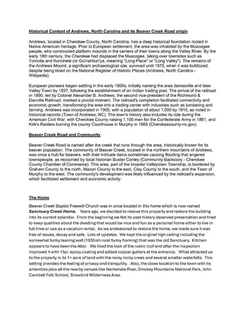 $299,000 | 820 Beaver Creek Road, Andrews, NC 28901