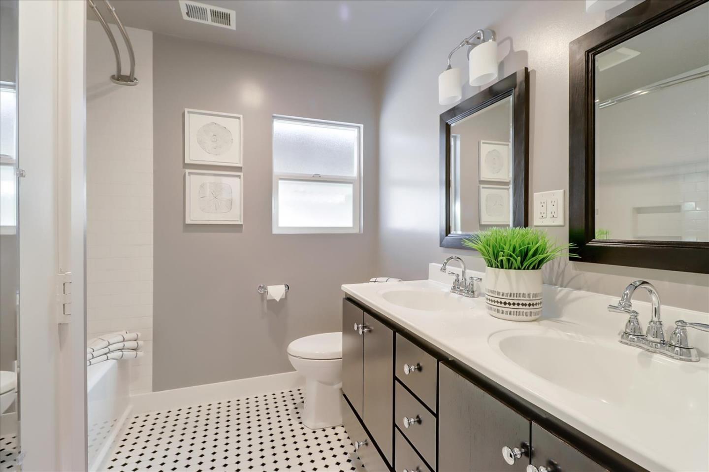 280 Dallas Drive Campbell, CA 95008 - Photo 30 of 64 a bathroom with a sink a toilet and a mirror