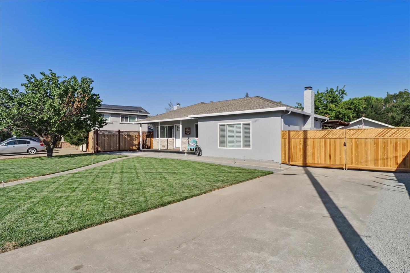 280 Dallas Drive Campbell, CA 95008 - Photo 3 of 64 a front view of a house with a yard
