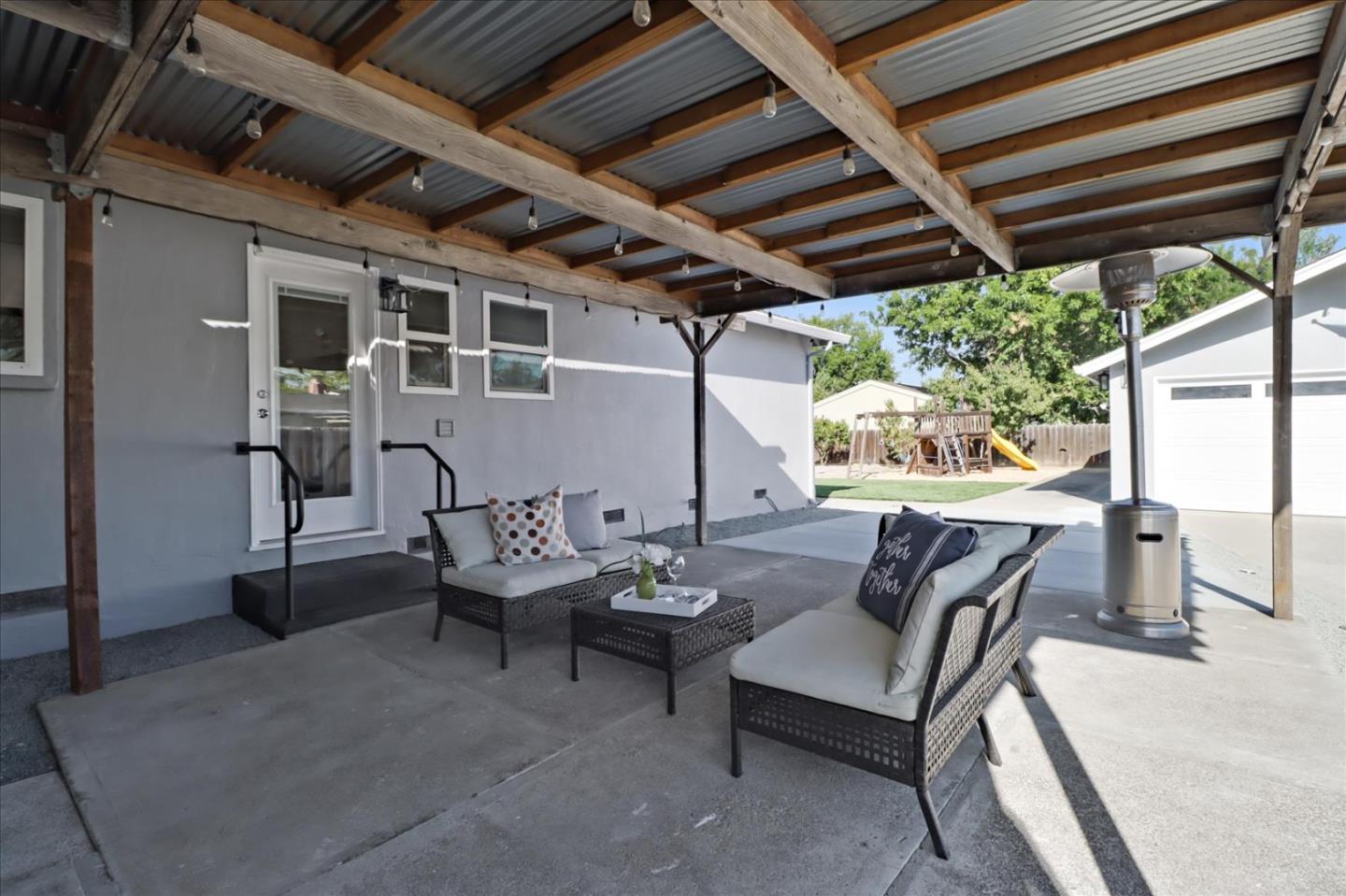 280 Dallas Drive Campbell, CA 95008 - Photo 40 of 64 a outdoor living space with furniture and garden view