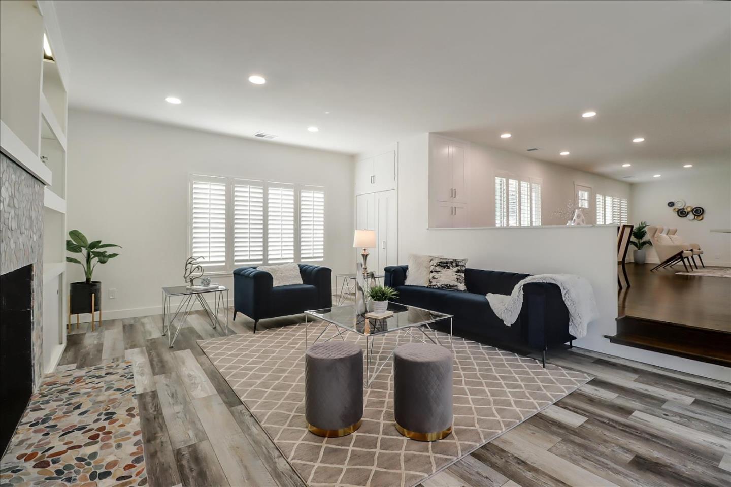 280 Dallas Drive Campbell, CA 95008 - Photo 8 of 64 a living room with lots of furniture and a wooden floor