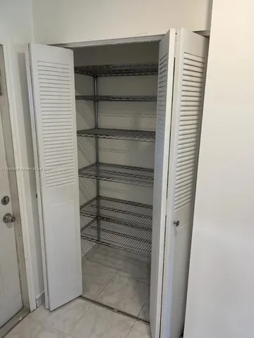 a view of walk in closet