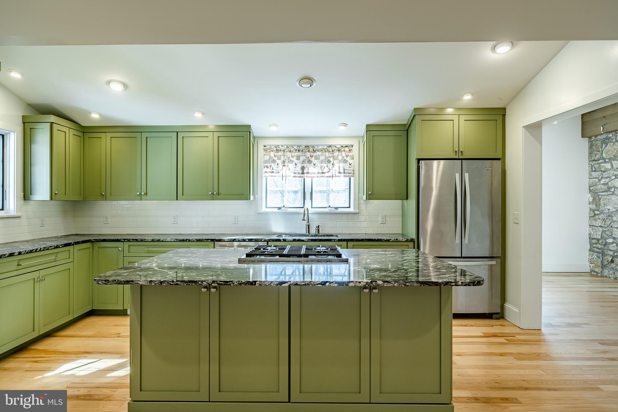 768 Forgedale Road Barto, PA 19504 - Photo 15 of 49 a kitchen with granite countertop a sink cabinets and stainless steel appliances